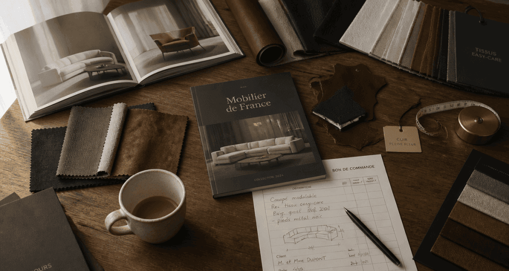 avis sur Mobilier de France table échantillons catalogue