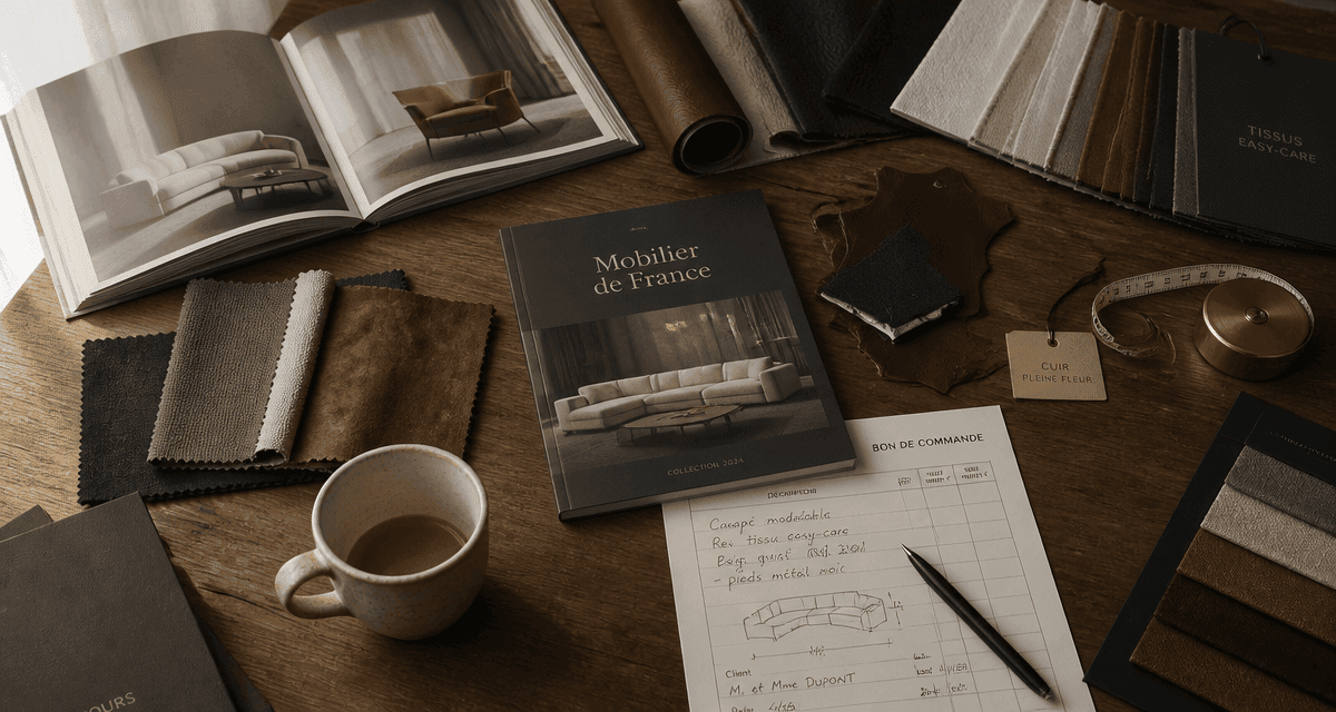avis sur Mobilier de France table échantillons catalogue