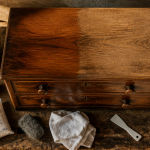 comment enlever la cire sur un meuble plateau atelier outils