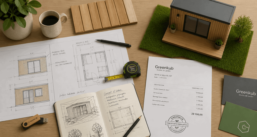 greenkub prix devis plans studio