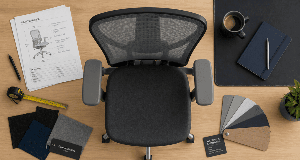meilleur chaise ergonomique 2025 vue dessus