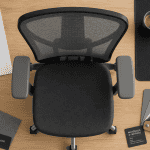 meilleur chaise ergonomique 2025 vue dessus