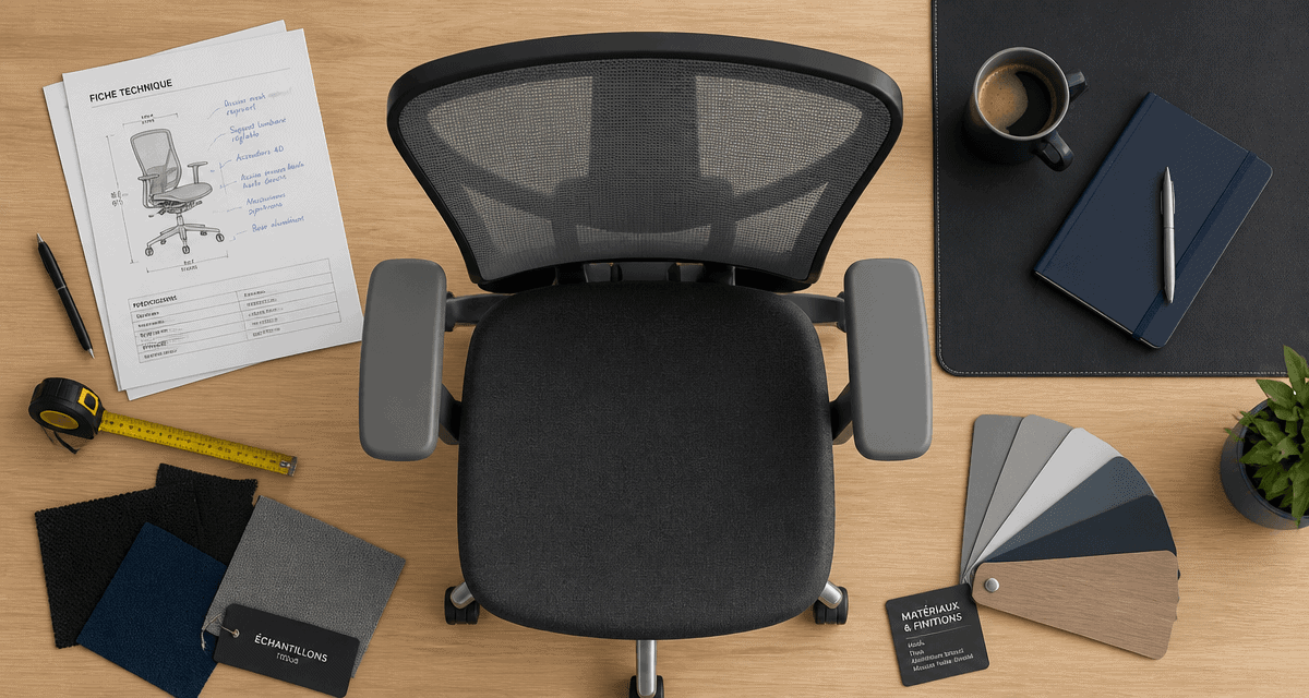 meilleur chaise ergonomique 2025 vue dessus
