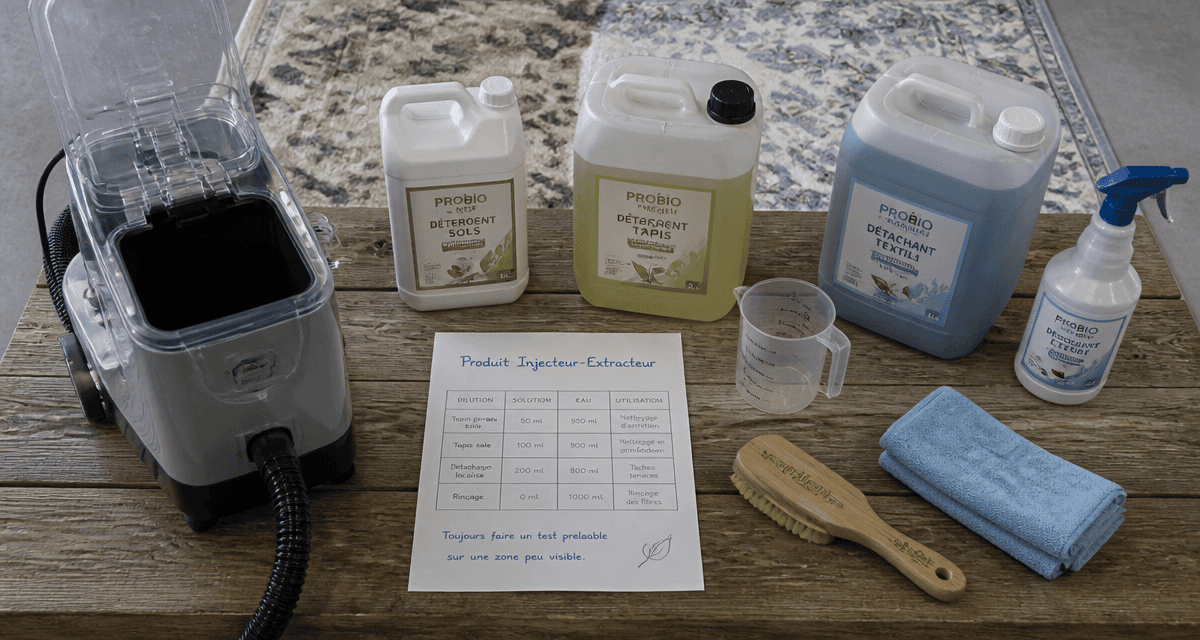 meilleur produit pour injecteur extracteur et accessoires sur table