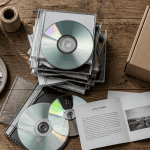 ou jeter les cd sur un bureau recyclage