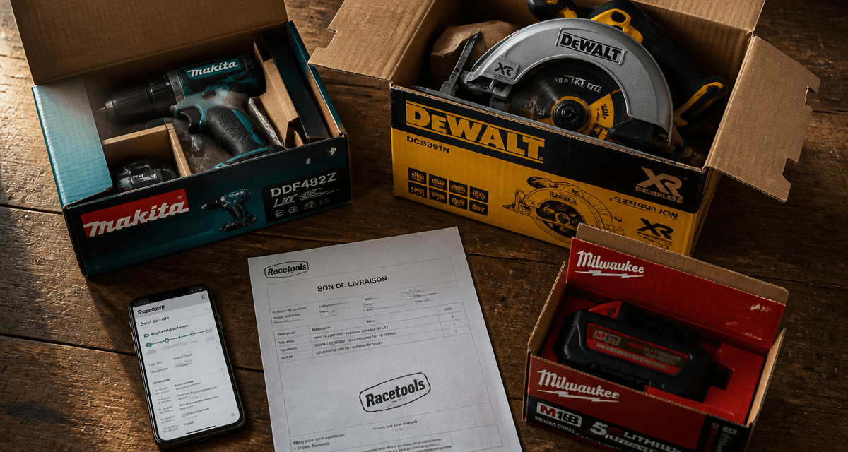 racetools avis outils Makita DeWalt Milwaukee