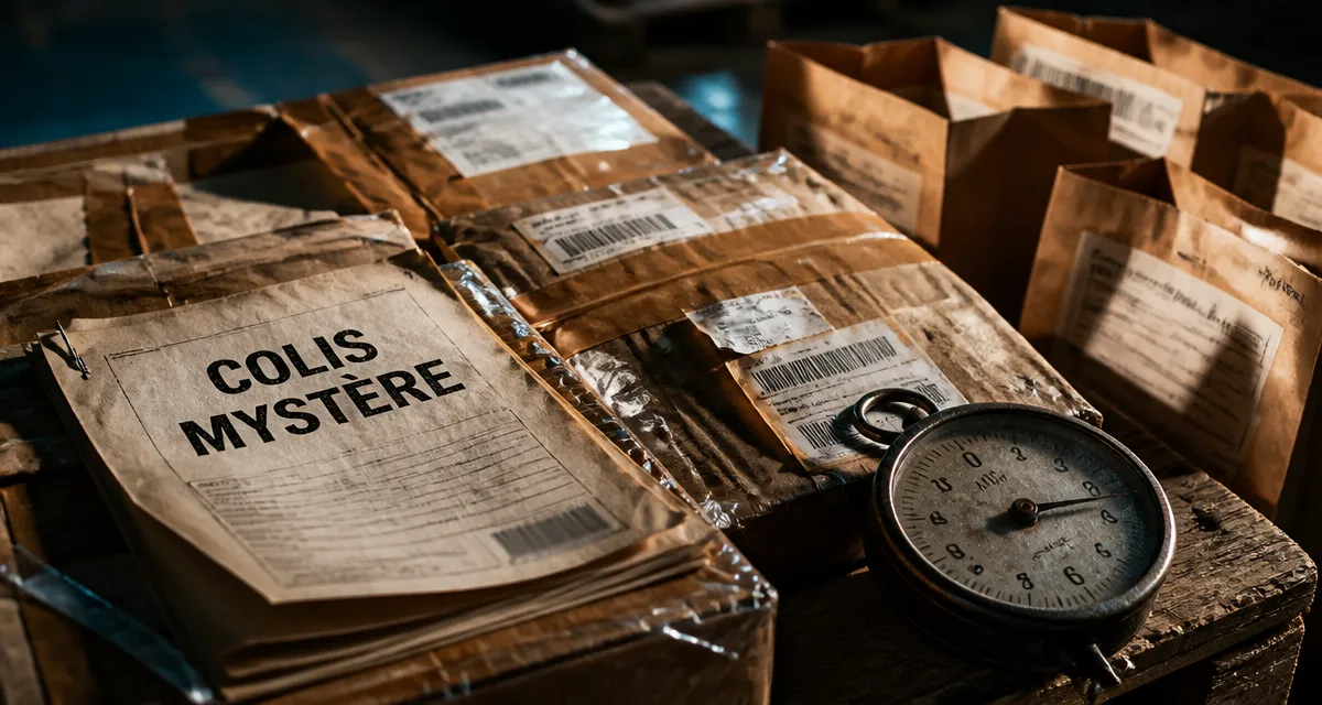 Destockage colis perdu : colis mystère et étiquettes