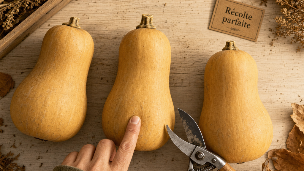 Quand cueillir les butternut : butternut mûres, récolte parfaite