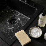 Comment nettoyer un evier en resine : taches sans micro-rayures