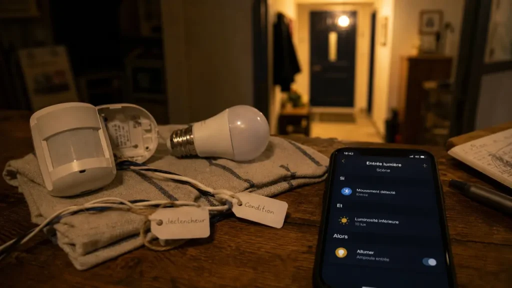 Débuter en domotique : détecteurs et ampoules Wi‑Fi, Zigbee, Z‑Wave, Thread/Matter