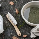 enlever mousse sur goudron vinaigre blanc, mousse verte et vinaigre