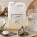 Lessive savon de marseille maison : recette 30 g pour 1 L