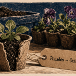 Quand planter des pensées en octobre : godet et semis Viola