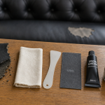 Réparer le simili cuir qui s'effrite avec un kit de réparation