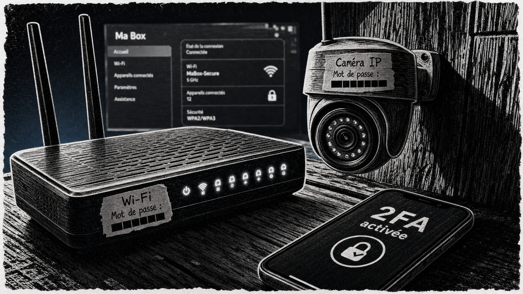 Sécuriser sa maison connectée : WPA3 et caméra IP