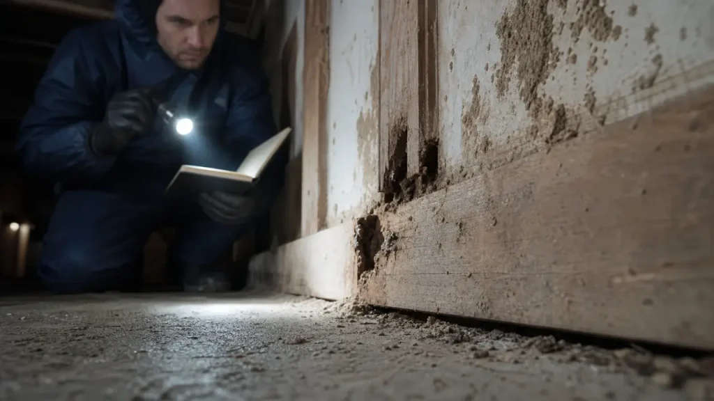 Termites dans une maison : reconnaître les indices, déclarer l’infestation et choisir le bon traitement