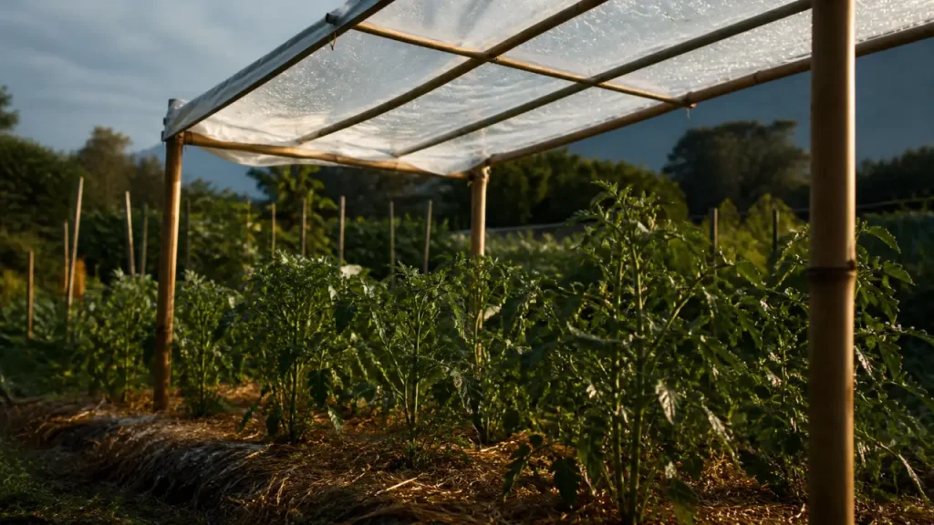 Abri tomates fait maison : protéger les feuilles de la pluie sans bloquer l’air