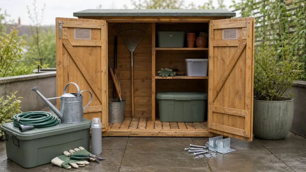 Bois, métal ou résine : quelle cabane à outil de jardin évite l’achat décevant ?