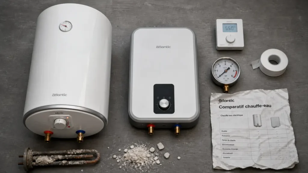 Meilleur chauffe-eau électrique : 27 cm, 100 litres ou COP 3,70, le bon choix selon votre logement