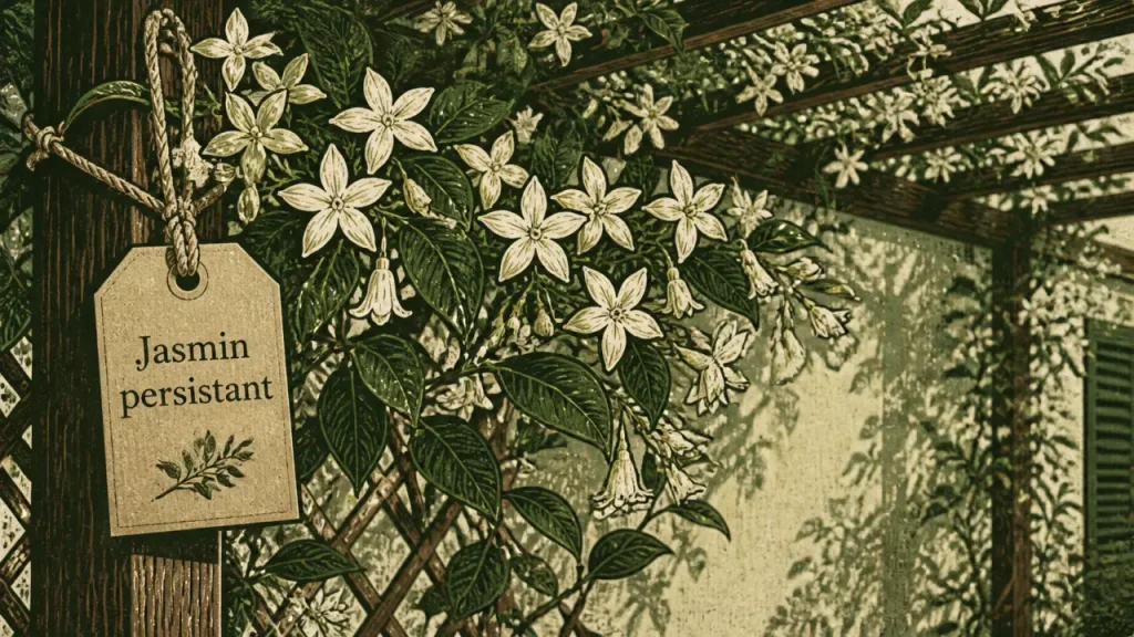 Mur vert, parfum d’été, fleurs d’hiver : quelle plante grimpante persistante choisir ?