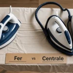 Différence centrale vapeur fer à repasser : fer vapeur vs centrale vapeur, vapeur et autonomie