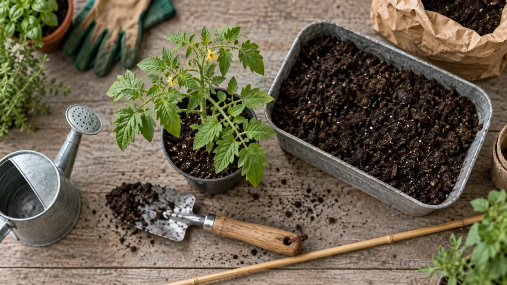 Plant de tomate : un pot trop petit peut réduire votre récolte
