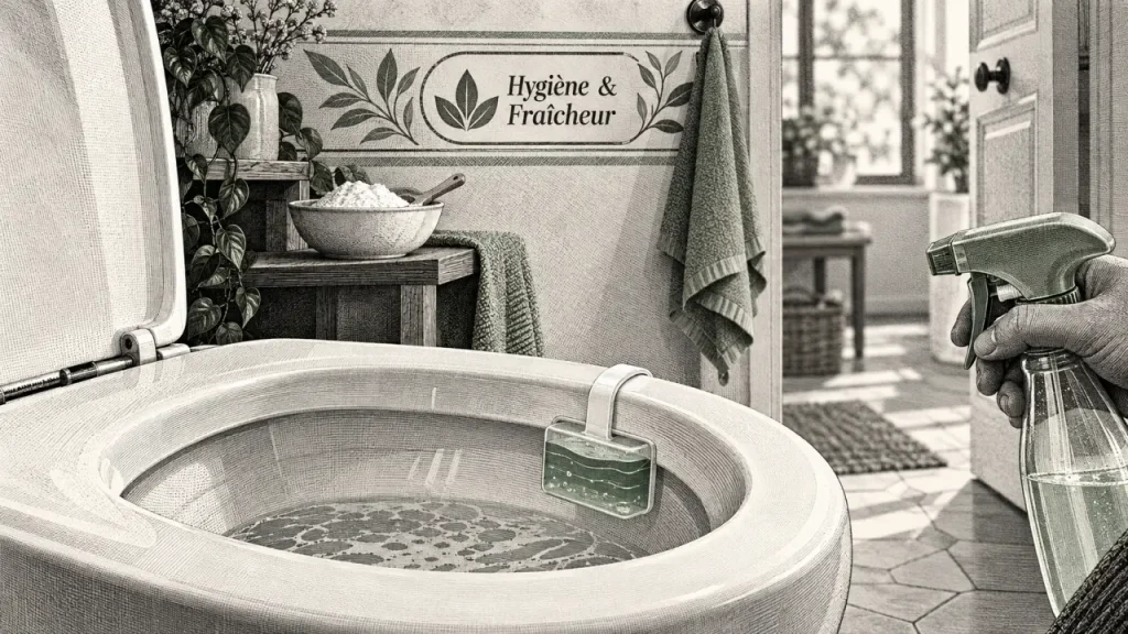 Le bon désodorisant pour toilette dépend du format, de l’usage et de l’aération
