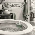 Désodorisant pour toilette : gel accroche-cuvette, spray et bicarbonate pour hygiène et fraîcheur