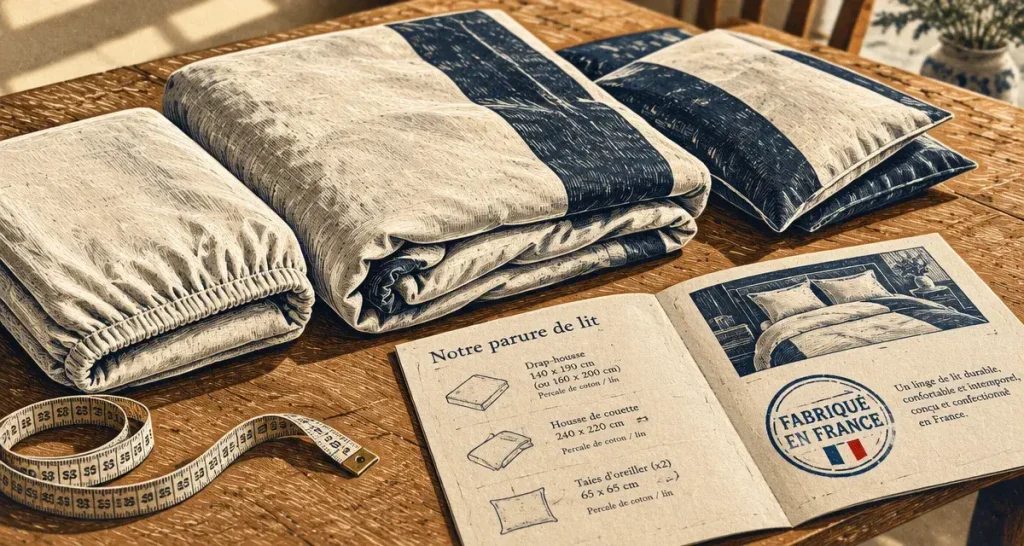 Linge de maison fabriqué en France : fabrication française, fibres étrangères, comment faire la différence ?