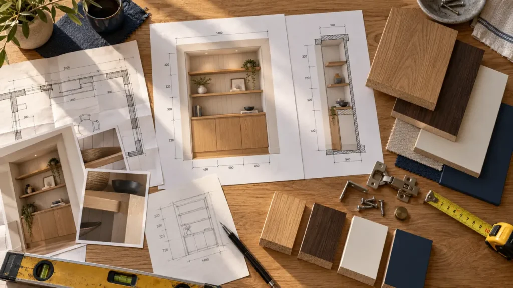 Meubles sur mesure : gagner du rangement sans sacrifier l’espace