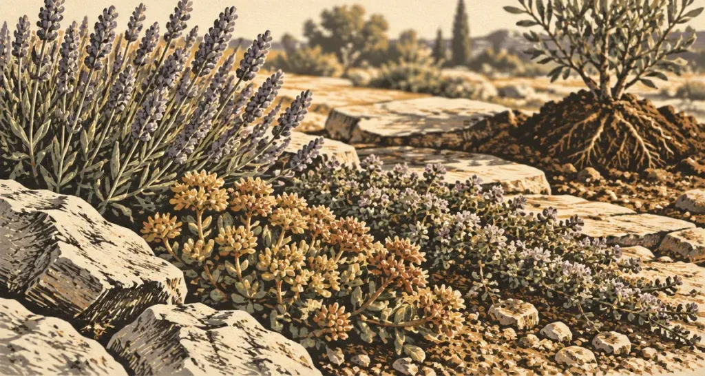 Les plantes d’extérieur les plus sobres en eau ont besoin d’un bon départ